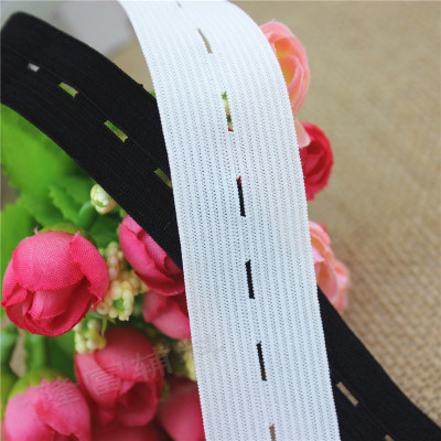 goods in stock 1.5-2cm-4 centimeter Buttonhole Elastic band Adjustable pregnant woman clothing Elastic band Button Buttonhole