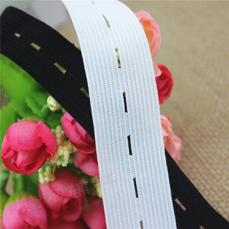 goods in stock 1.5-2cm-4 centimeter Buttonhole Elastic band Adjustable pregnant woman clothing Elastic band Button Buttonhole