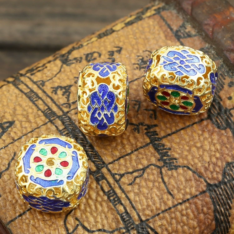 Аксессуар, китайская эмаль с аксессуарами, оптом, handmade, 14 мм
