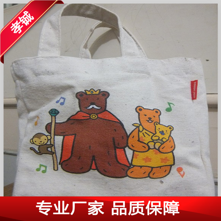 厂家定做帆布手提袋子 订做牛津袋 生产束口黄亚麻布袋