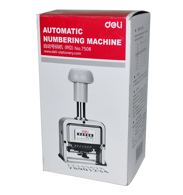 Geori Number 7508 8 -digit number machine/automatic coding machine eight -bit number printing digital print