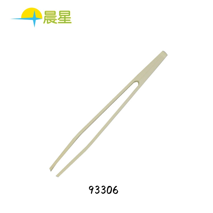 Factory wholesale anti -static tweezers white high -precision pointed tadpole ESD 93006