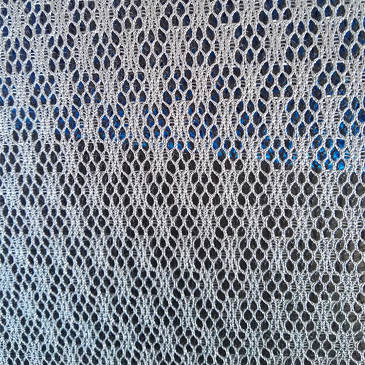 工厂批发蜘蛛三明治网眼布梯形3D网布夹层网 特殊三明治网布可定