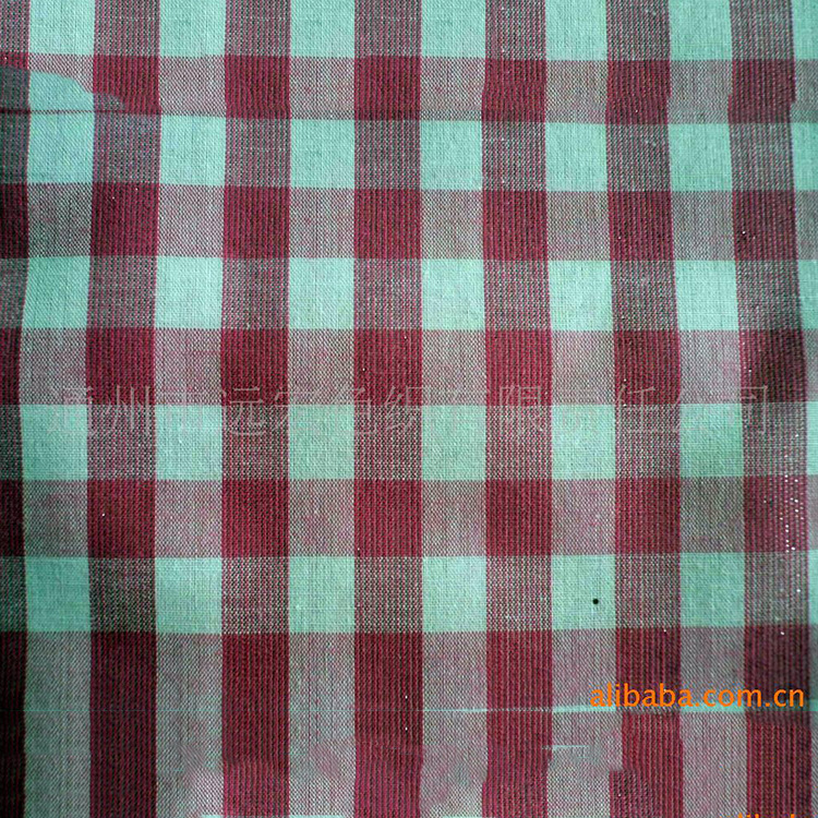 厂家批发供应优质色织布 衬衫内衣睡衣服装用料布匹