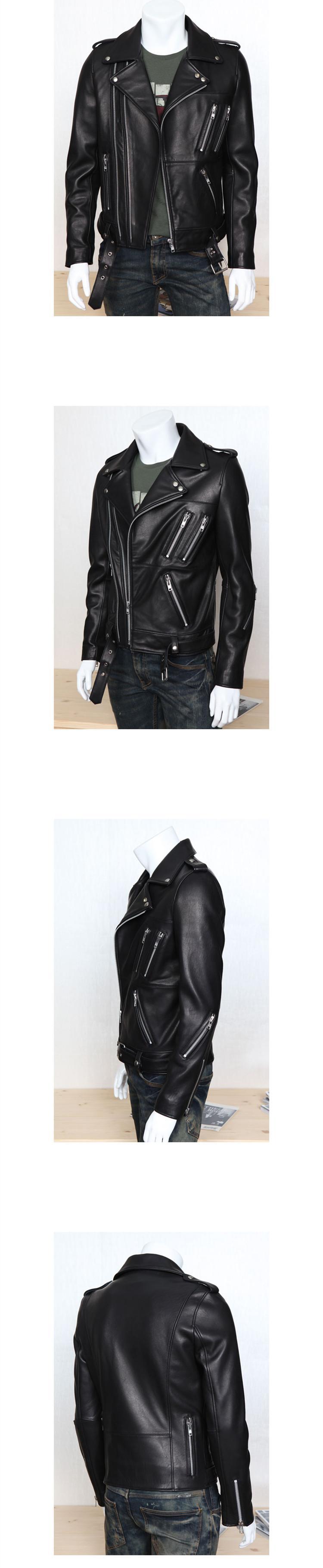 Veste en cuir homme - Ref 3443680 Image 11