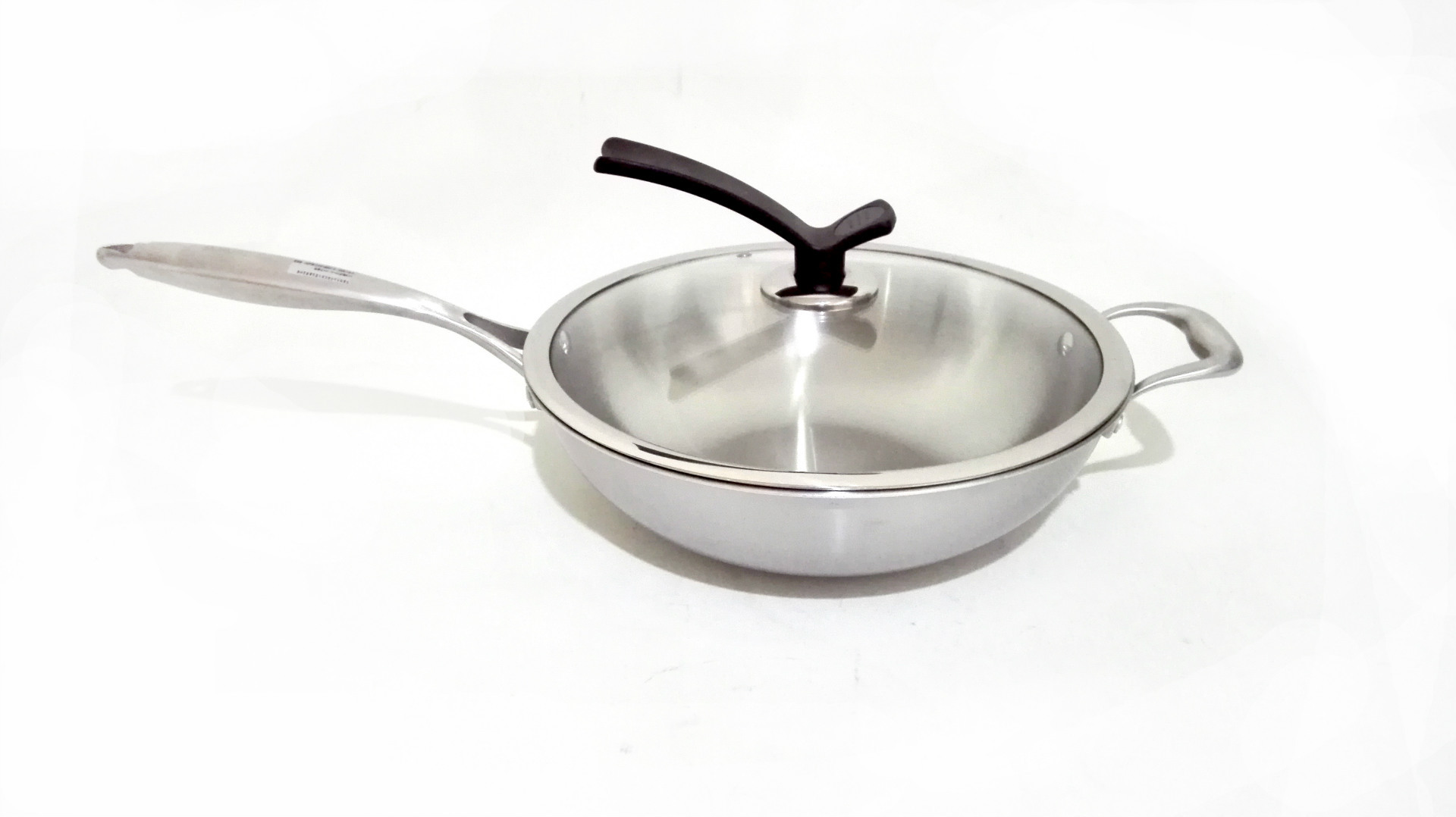 鑫眾源三層鋼炒鍋玻璃蓋