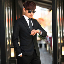 2020春秋冬款男士韩版修身休闲西服西装结婚礼服套装职业正装批发