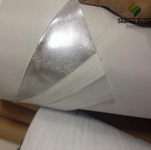 涤纶布贴银膜/涤塔夫贴膜