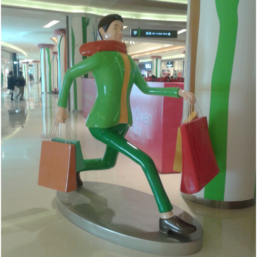 玻璃钢假山 塑石 玻璃钢动物雕塑 打卡拍照网红摆件动漫IP形象