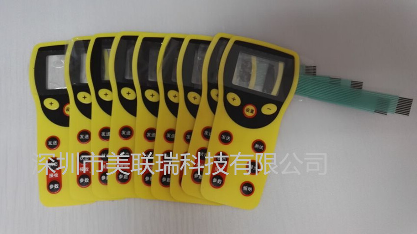 专业供应薄膜开关按键、轻触开关、压力开关、直键开关