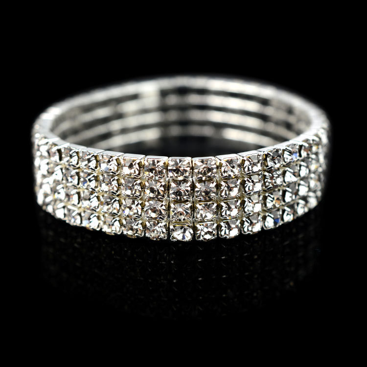 Elegant Glam Lady Geometric Rhinestones Alloy Wholesale Rings Bracelets Anklet display picture 2