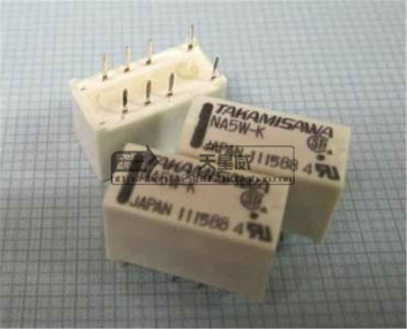 原装日本进口高见泽TAKAMISAWA继电器NA5W-K 5V/8脚/ROSH认证环保
