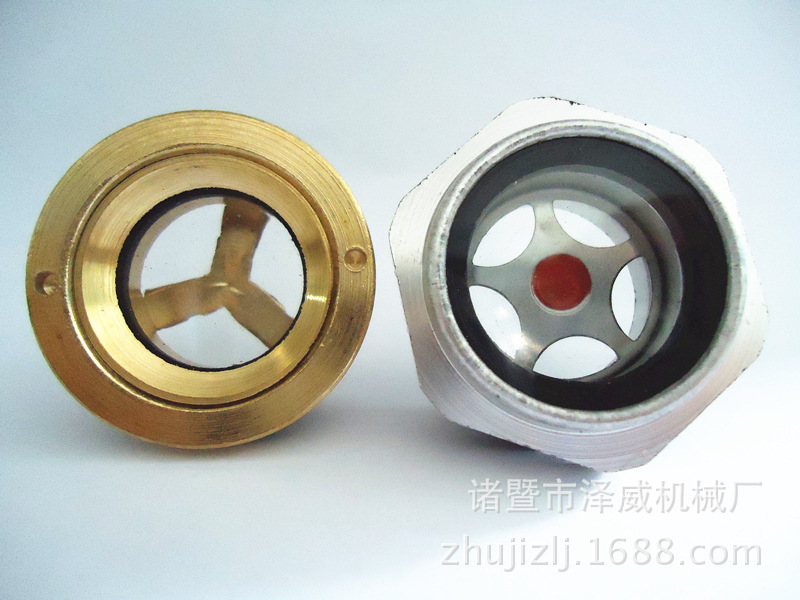 厂家供应 M27X1.5 铝油标  表面玻璃 质优