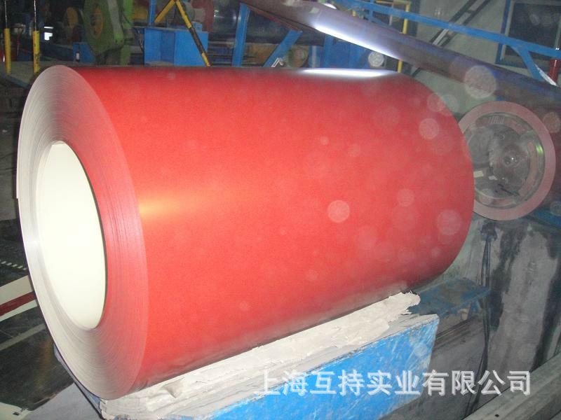 供应深冲压用TDC53D彩涂板 彩涂卷可分条开平 颜色齐全