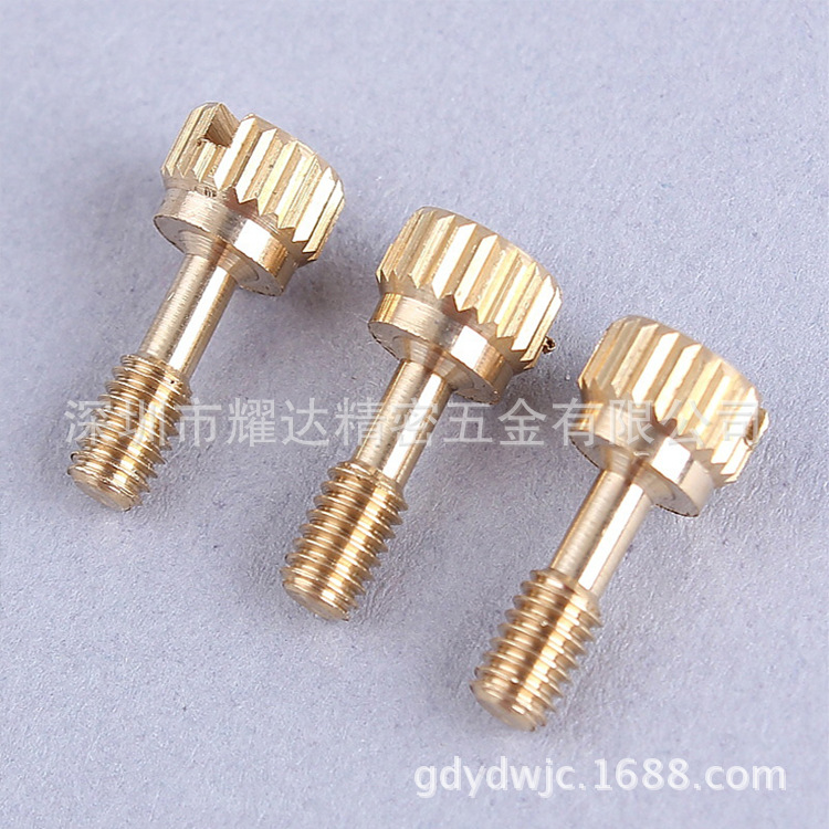 供应打印机配件螺钉 螺钉螺丝 非标不锈钢螺丝 铜滚花螺钉M5M3M4