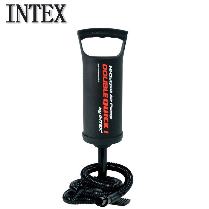 INTEX 68614充气床充气船水池中号手动充气泵打气筒