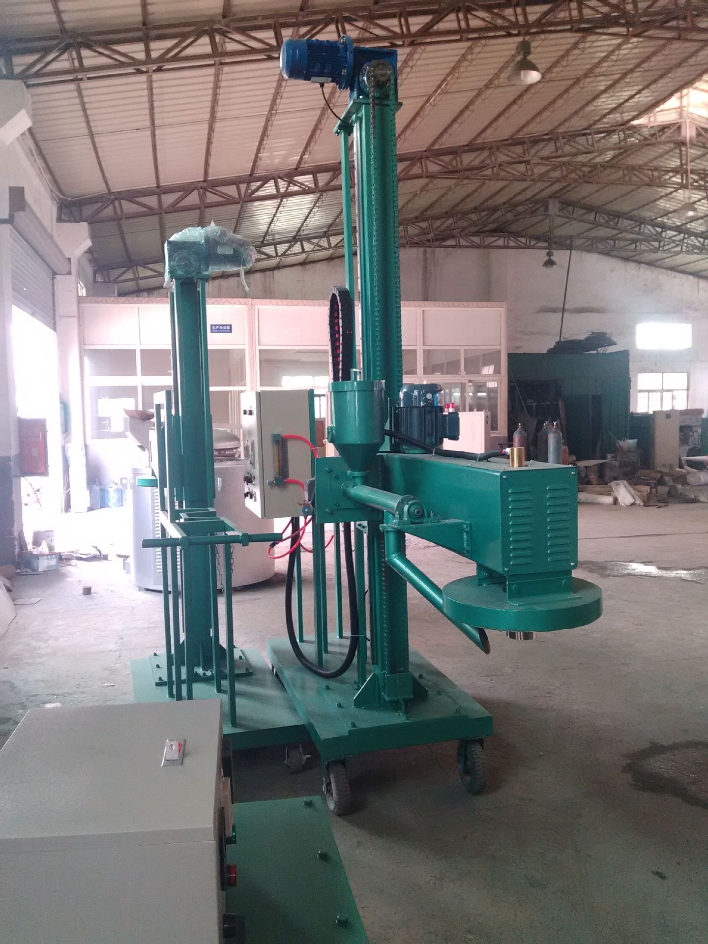 噴粉除氣除渣機1