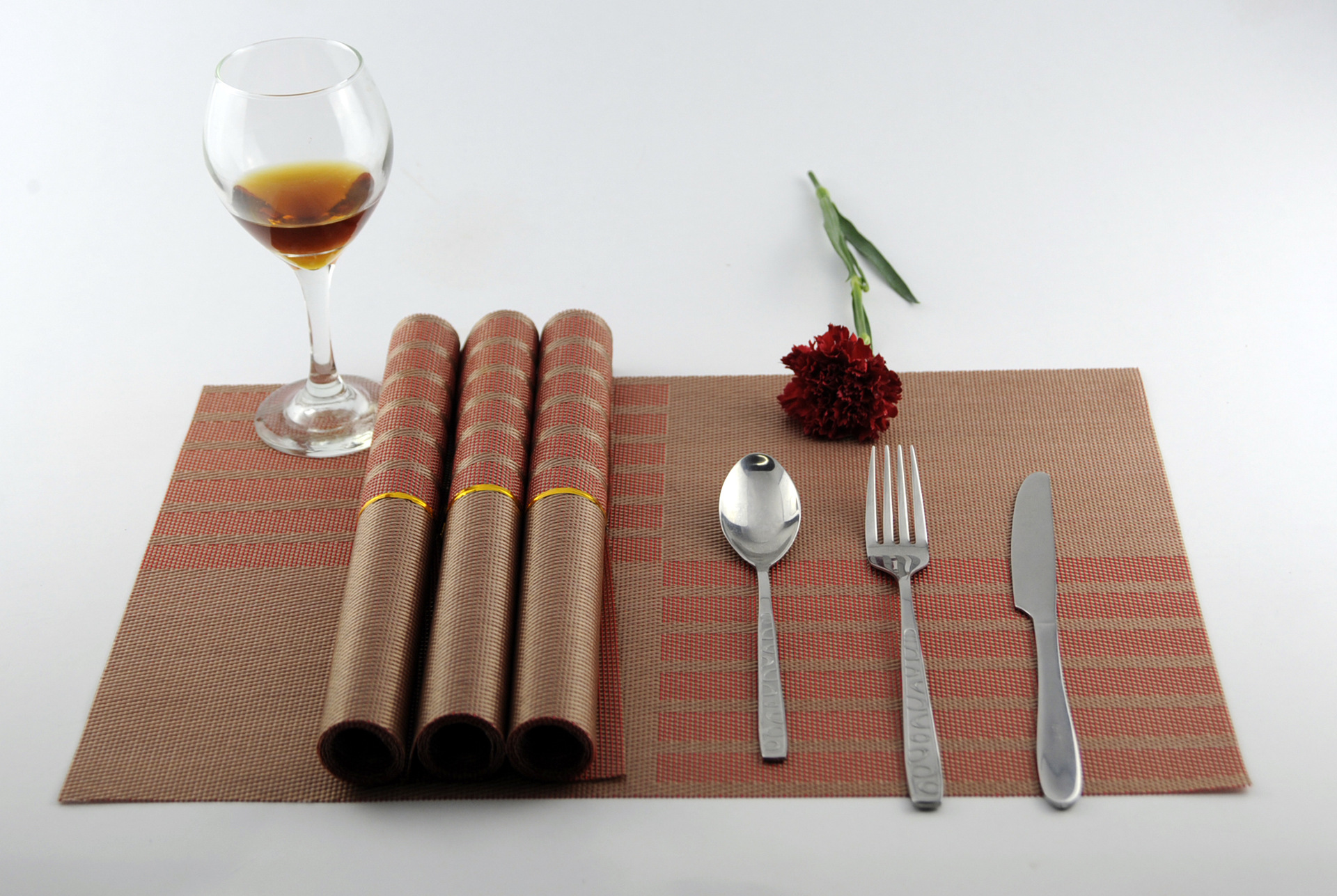 PVC western restaurant classic western food mat 30*45cm multi meal mat