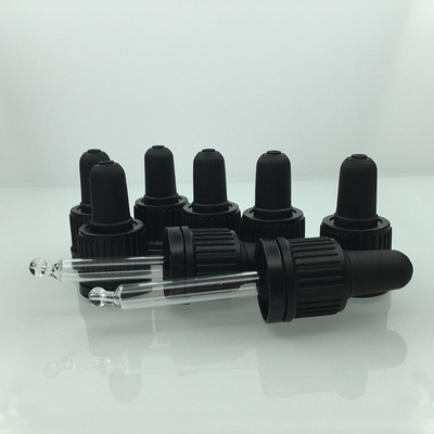 goods in stock black For foods Burette Germany Oil Bottle parts packing black white Safety cover Burette Rubber head