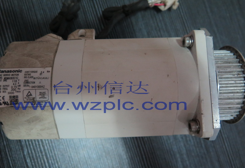 台州信达  二手松下电机MSMA082C1C 保修三个月 询价
