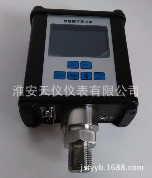 Класс 0,05 прецизионный цифровой ремень давления RS232 интерфейс связи 6 бит дисплея цифровой прецизионный манометр