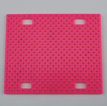 7590玫红  固位板  面包板  玩具配件 科技模型零件  DIY配件