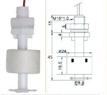 Plastic supply PP Float Switch 1045P