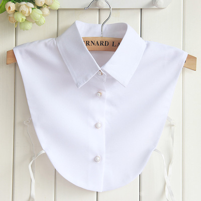 Fake collar Detachable Blouse Dickey Collar False Collar Seasonal women fake collar shirt versatile square collar versatile Chiffon fake collar shirt collar accessories