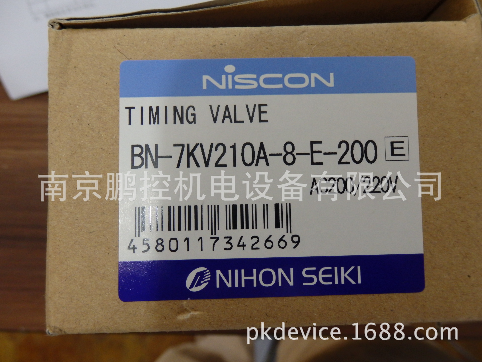 日本精器电磁阀BN-7KV210A8-E-200