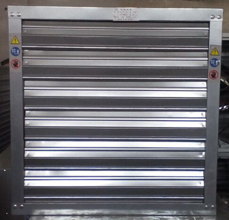 青岛养殖用方形大风扇 800mm百叶窗负压风机 通风设备