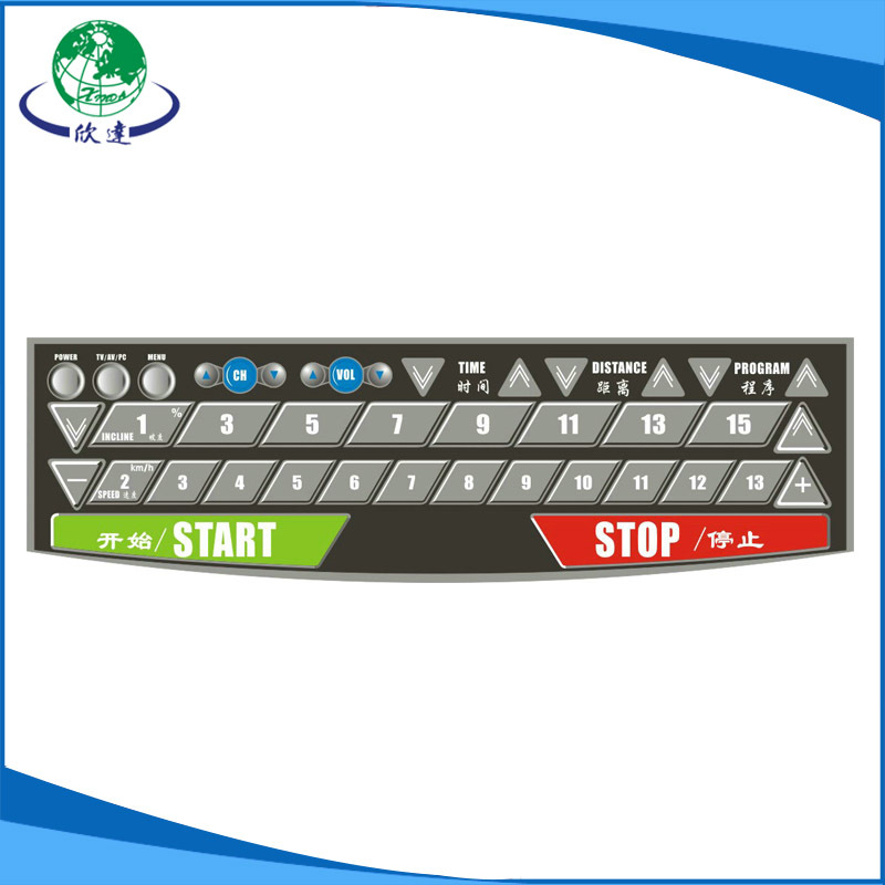 厂家直供 薄膜键盘面板 pvc数控面板价格实惠