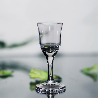 ALiiSAR 中式时尚创意玻璃烈酒杯 简约新款无铅水晶茅台白酒杯|ms