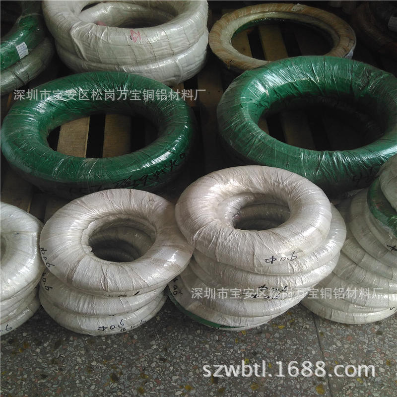 国标QSn6.5-0.1磷铜线 C54400易削磷铜线 0.1 0.15mm弹簧磷铜丝