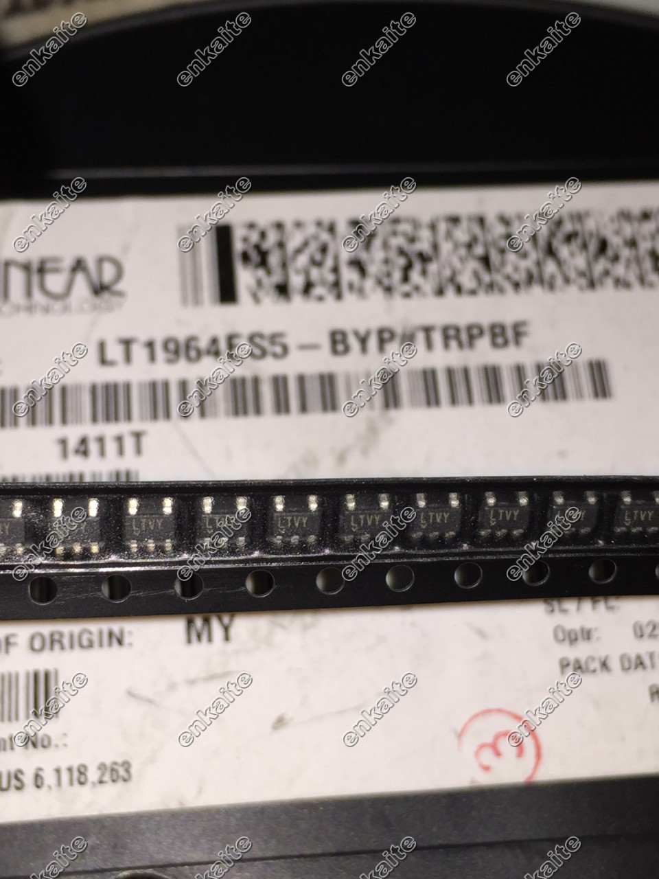 功率调节器 LT1964ES5-BYP#TRPBF SOT23-5 LT LT1964ES5-BYP
