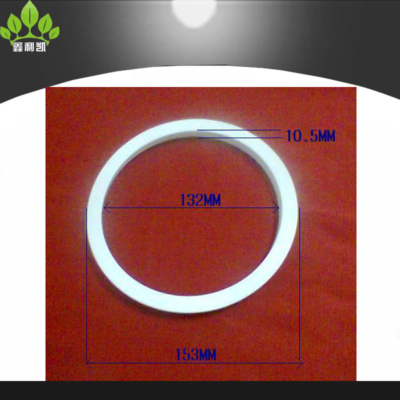 工厂定制生产吸顶灯装饰塑胶胶圈 塑料灯具胶圈 圆形面耐高温胶圈|ms