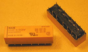 【拆机二手松下继电器】DS4E-S-DC5V