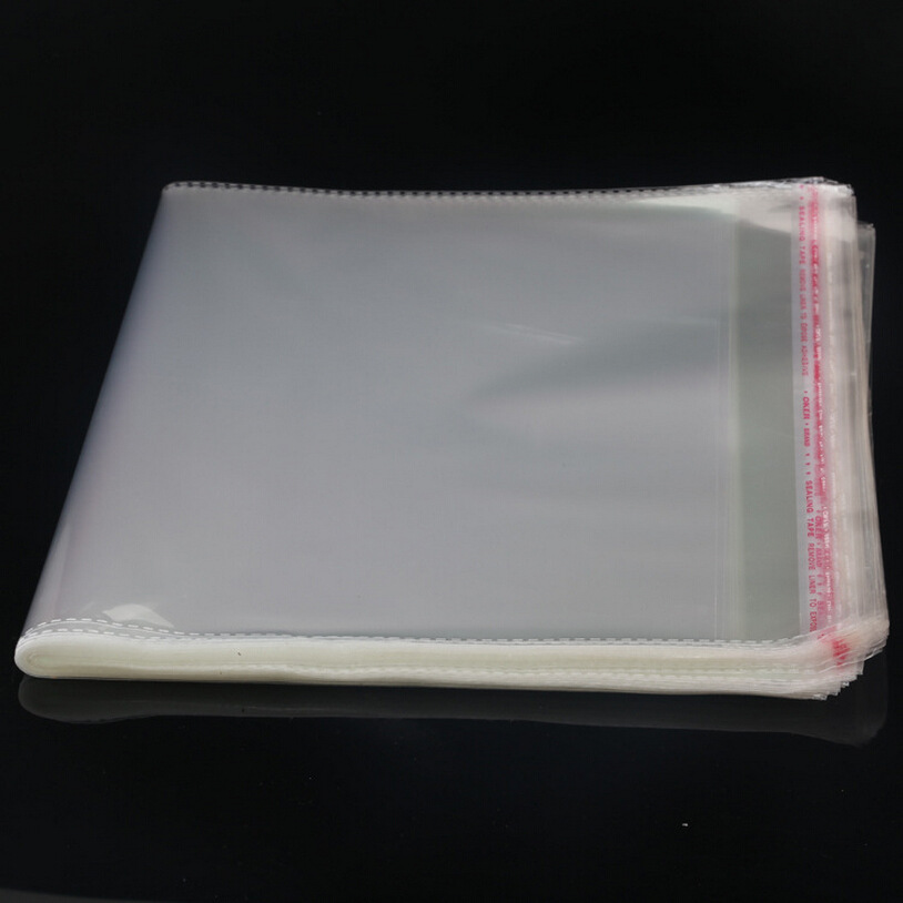 加厚自粘袋OPP不乾膠袋 服裝包裝袋 透明塑料袋 包裝袋55×75