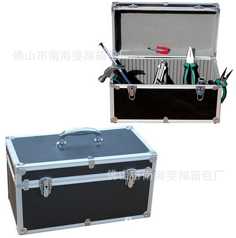 供应多功能铝合金工具箱 仪器箱 防震密封安全箱 手提铝箱