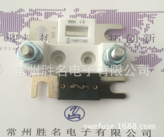 [SWERQD-800A座汽车熔断器底座陶瓷座 代替友容TNN系列底座阻燃]