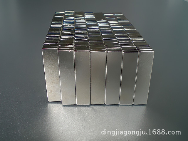 供应40x10x3mm镀镍 钕铁硼 长方形强力磁铁 圆形吸铁石 强磁