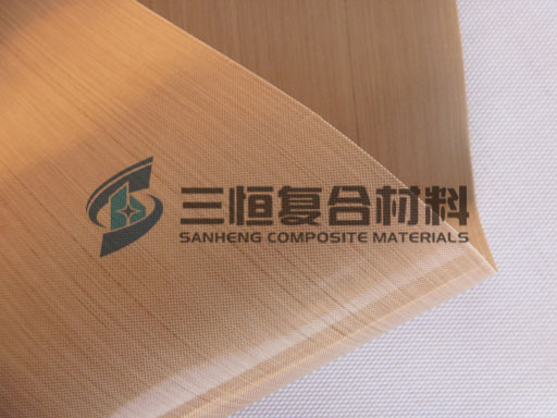 厂家批发热封机专用高温布 铁氟龙漆布 高温烫布 特氟龙高温布