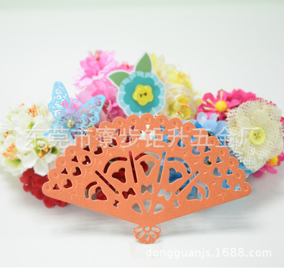 DIY Scrapbooking Fan Die cutti