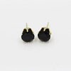 Earrings, zirconium, accessory, Korean style, wholesale