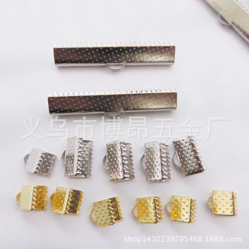 厂家直销 绳夹 马仔扣 服装夹 铁皮夹 长期供应