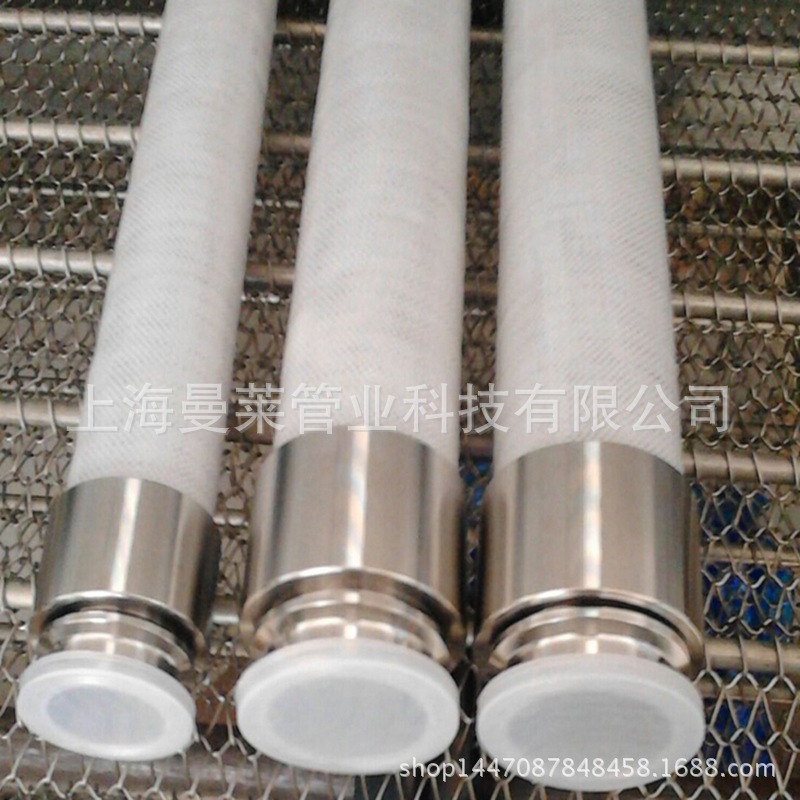 专业生产定制 硅胶管编制软管卫生级制药食品级硅胶管