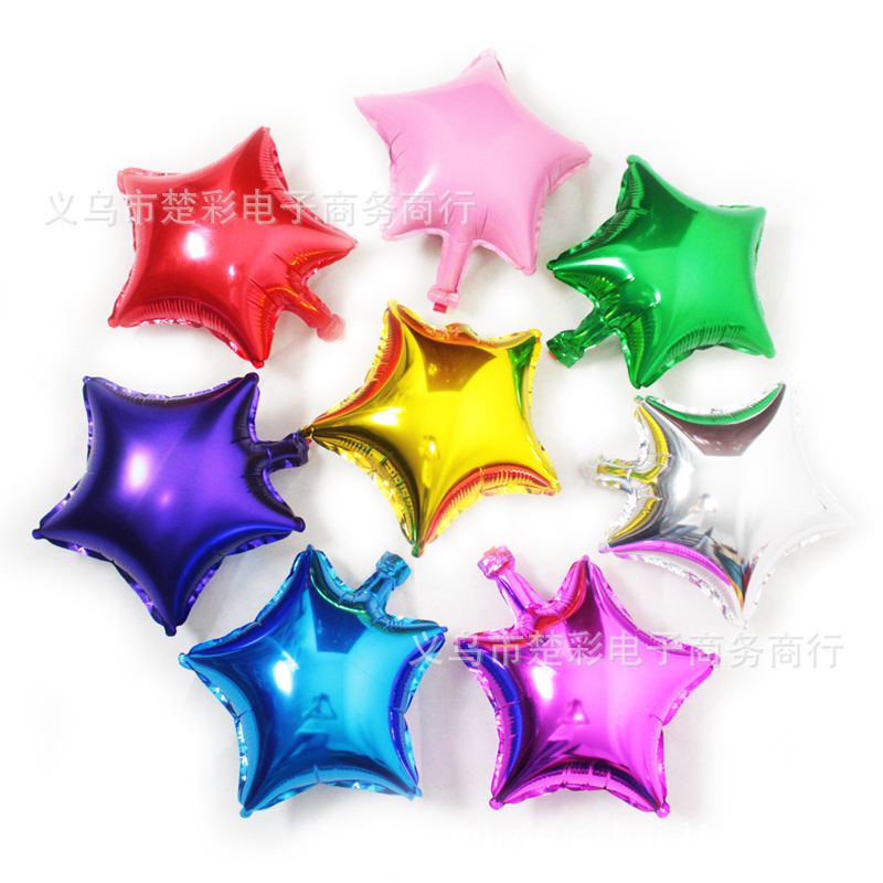 10寸五角星气球800-1
