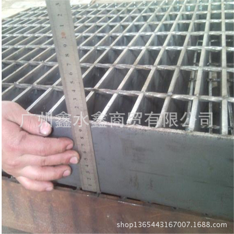 钢格板水沟盖 格栅板 楼梯踏步板 游泳池生产 厂家生产