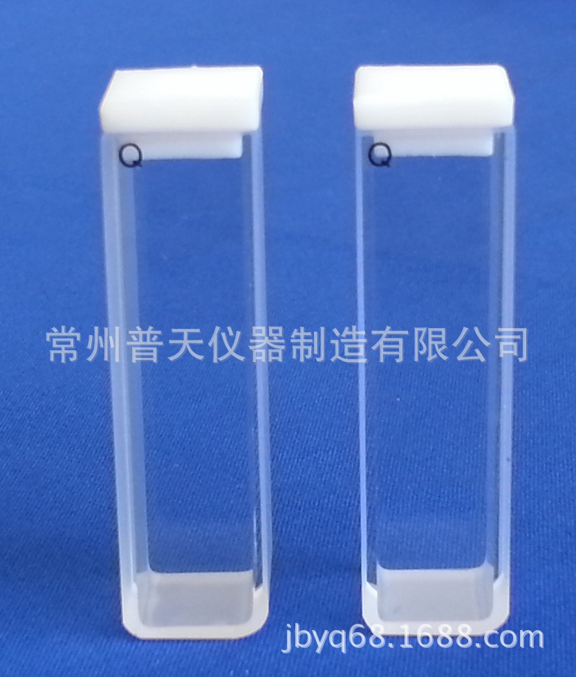 厂家751-10mm石英比色皿 两面通光3.5ml实验室玻璃仪器