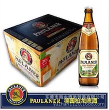 瓶装 保拉纳PAULANER柏龙小麦白/黑啤酒500ml*20瓶装整箱