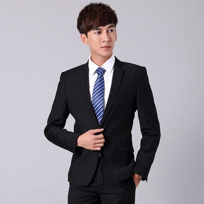 Manufactor major Various production fashion man suit Self cultivation temperament man suit Machinable custom